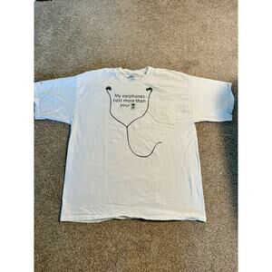 VTG Shure S Series My Earphones Cost More Than Your IPod Tee XXL